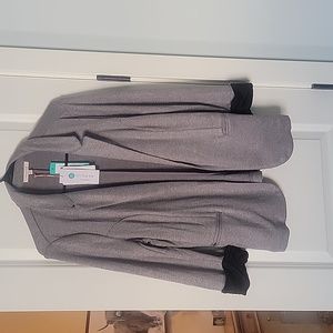 Heather Grey sweater blazer